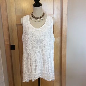 Crocheted Tank Top